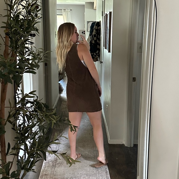 Vintage Corduroy Overall Dress - Picture 4 of 4